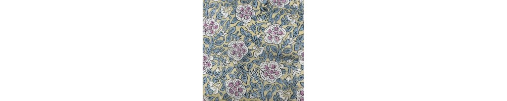 MAR · Blue & Pink Floral | Beekids