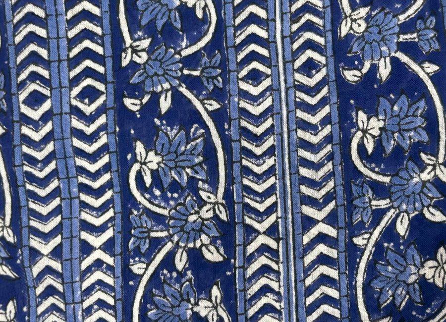 Estampado IKE - Rayas azul marino