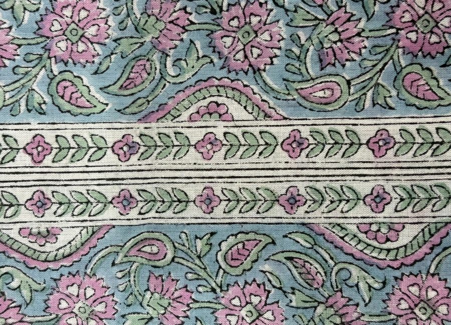 Estampado ZEN - Paisley verde agua